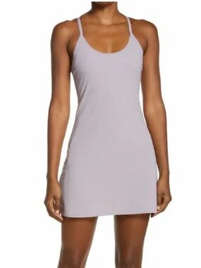 Outdoor Voices Women’s Purple Gray Athletic Dress Built In Shorts XL